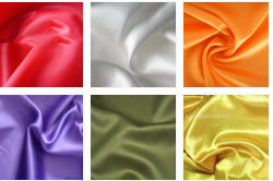 China Textil-Polyester Knit-Gewebe-Satin-glänzende Oberfläche 100% 50D * Zählung des Garn-70D fournisseur