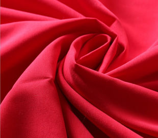 China rotes Rayon Spandex-Gewebe des Polyester-230T, Jersey-Knit-Gewebe für Kleid fournisseur