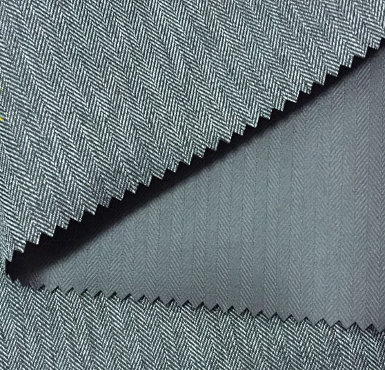 Graues PVC beschichtete das Polyester-Gewebe 300 * 300D 205g/M2 für Taschen-Psychiater - beständig